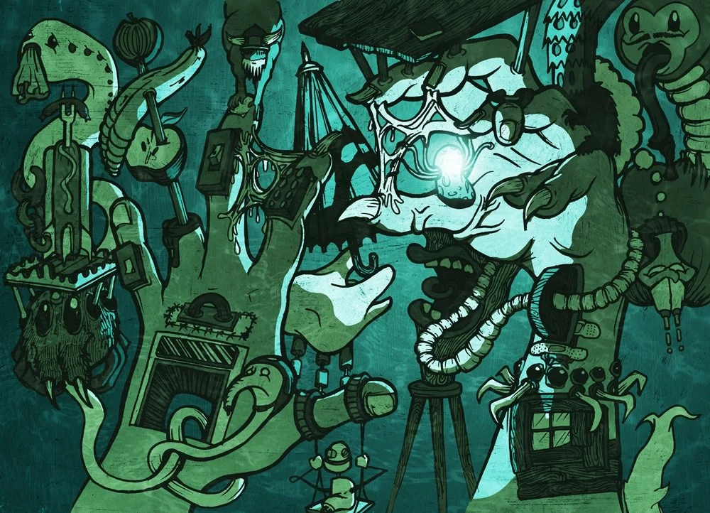 Idle hands- ben-marriott-sam-shennan-collab-collaborative-art-design-illustration.jpg