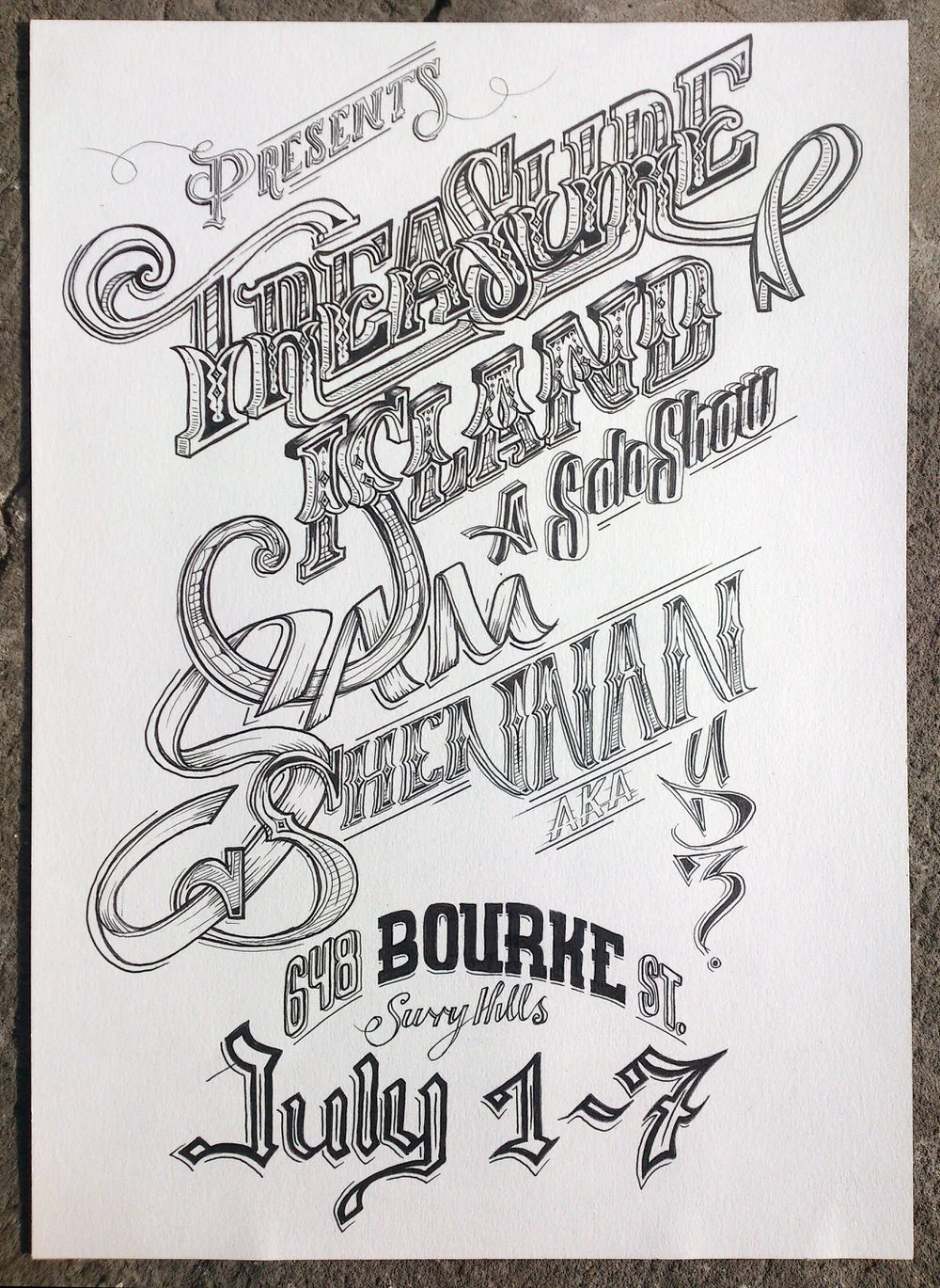treasure-island-poster-design-graphic-typography-lettering-sam-shennan-ud3-design-designer-sydney-illustratior-illustration-ink-artist-art-aussie-australian-top03.jpg