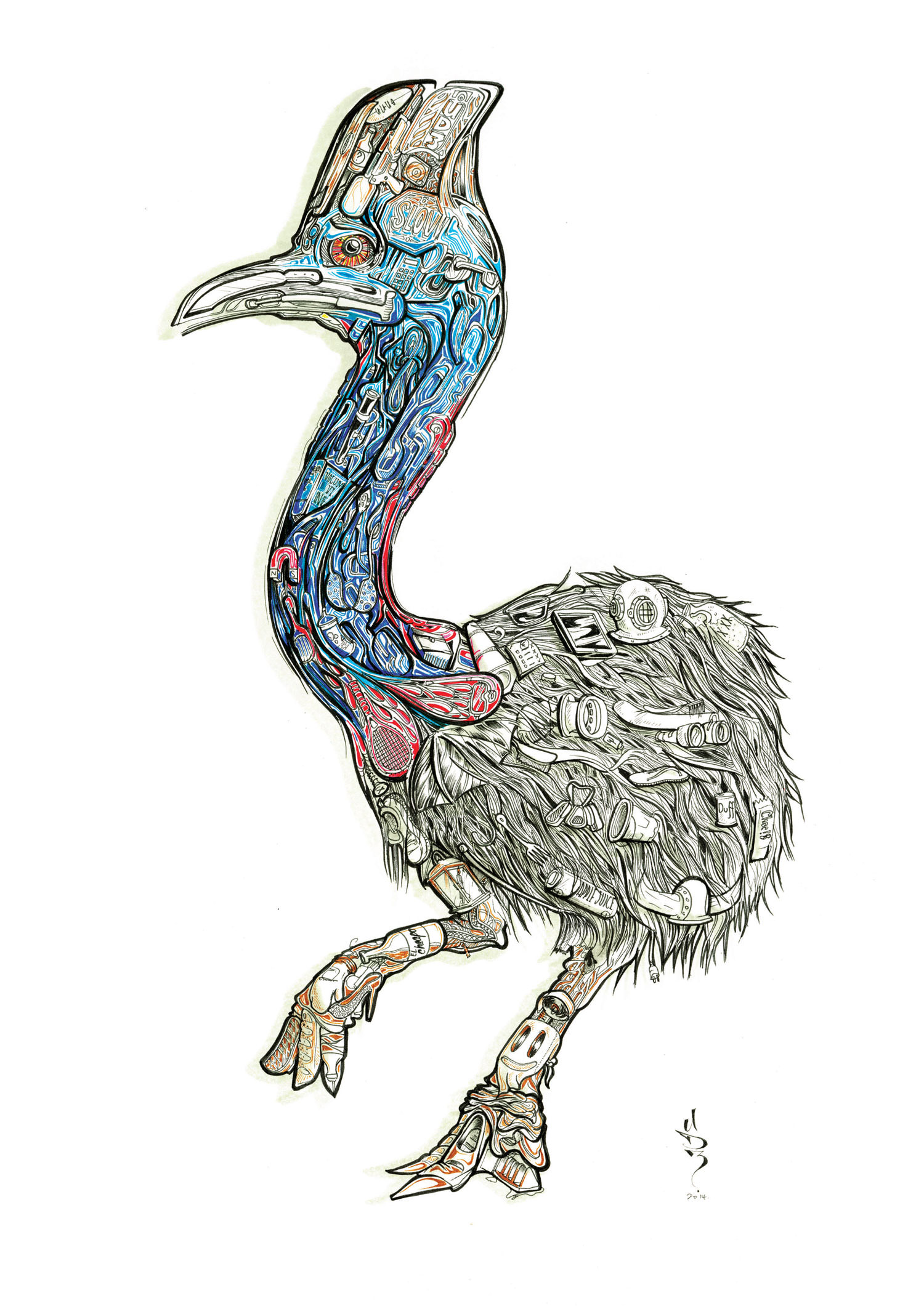 Cassowary Find-a-Thing