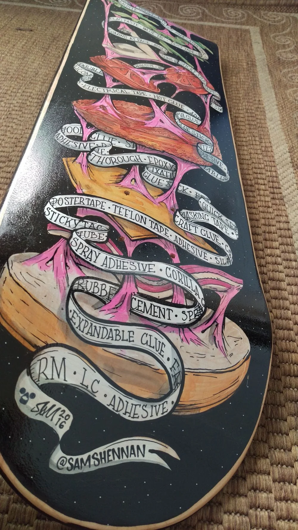 sam-shennan-skateboard-skate-art-custom-deck-graphic-hand-painted-diy-custom-wood-paint-posca-deck-artist-sydney-australia-muralist-burger-food-junk-fast-surreal-psychedelic4.jpg