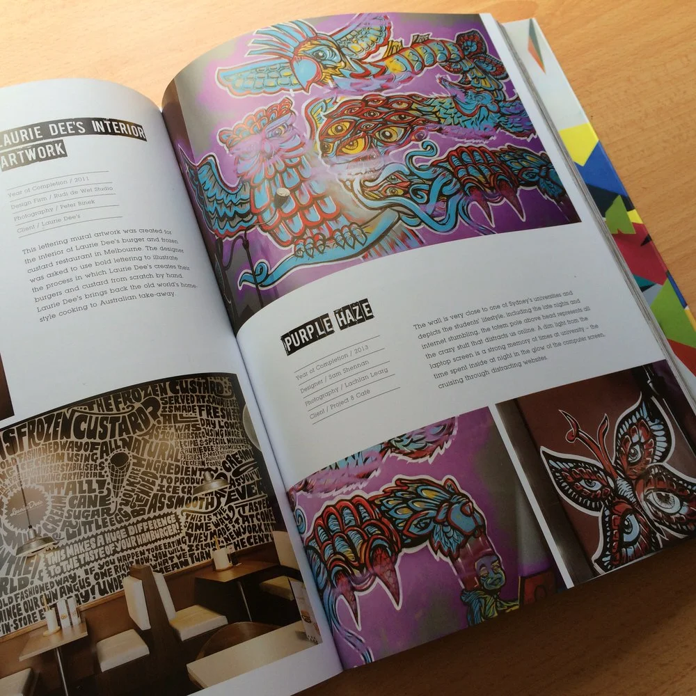 Art on the wall spread