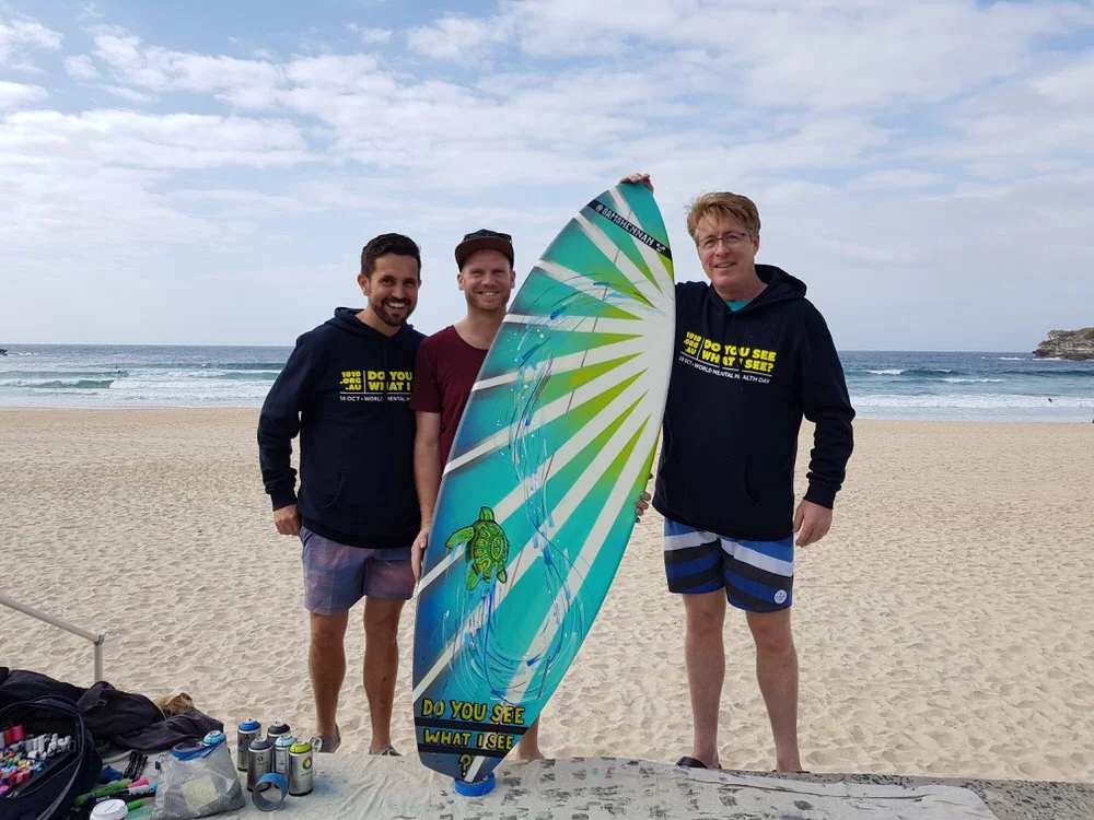 Finished board and happy customers