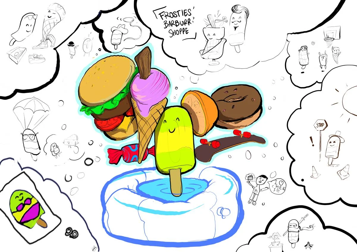 Lenovo sketch ice cream dreams