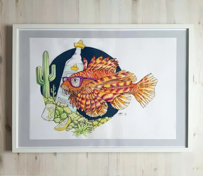 lionfish-party-illustration-watercolour-sam-shennan-artist-antwerp-australia-belgium-streetart-designer-cactus-tequila-poster-1-400px.jpg