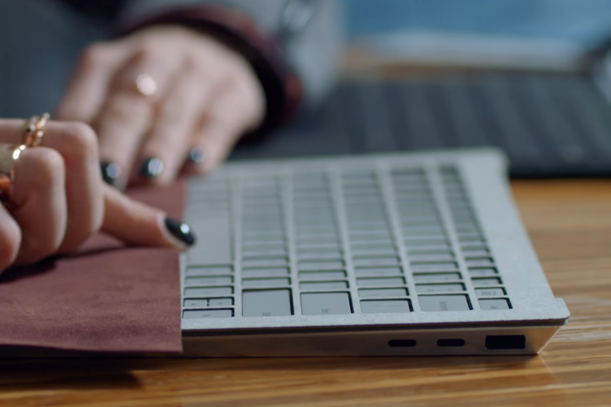 A prototype of the Surface Laptop, Credits The Verge