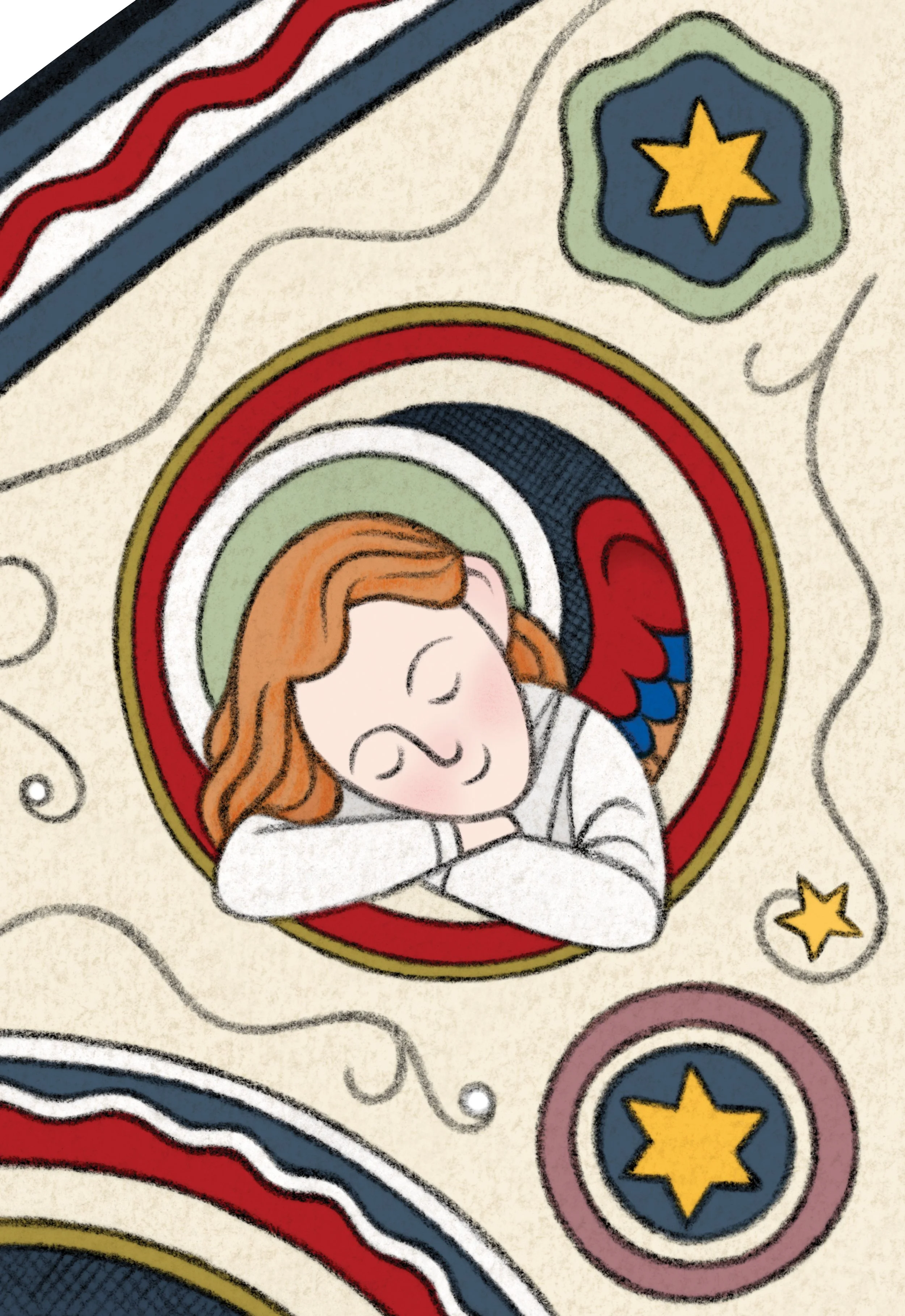 Winchester Cathedral_Helios_Family Trail Illustration_Guardian Angels_Ailsa Burrows_07.jpg