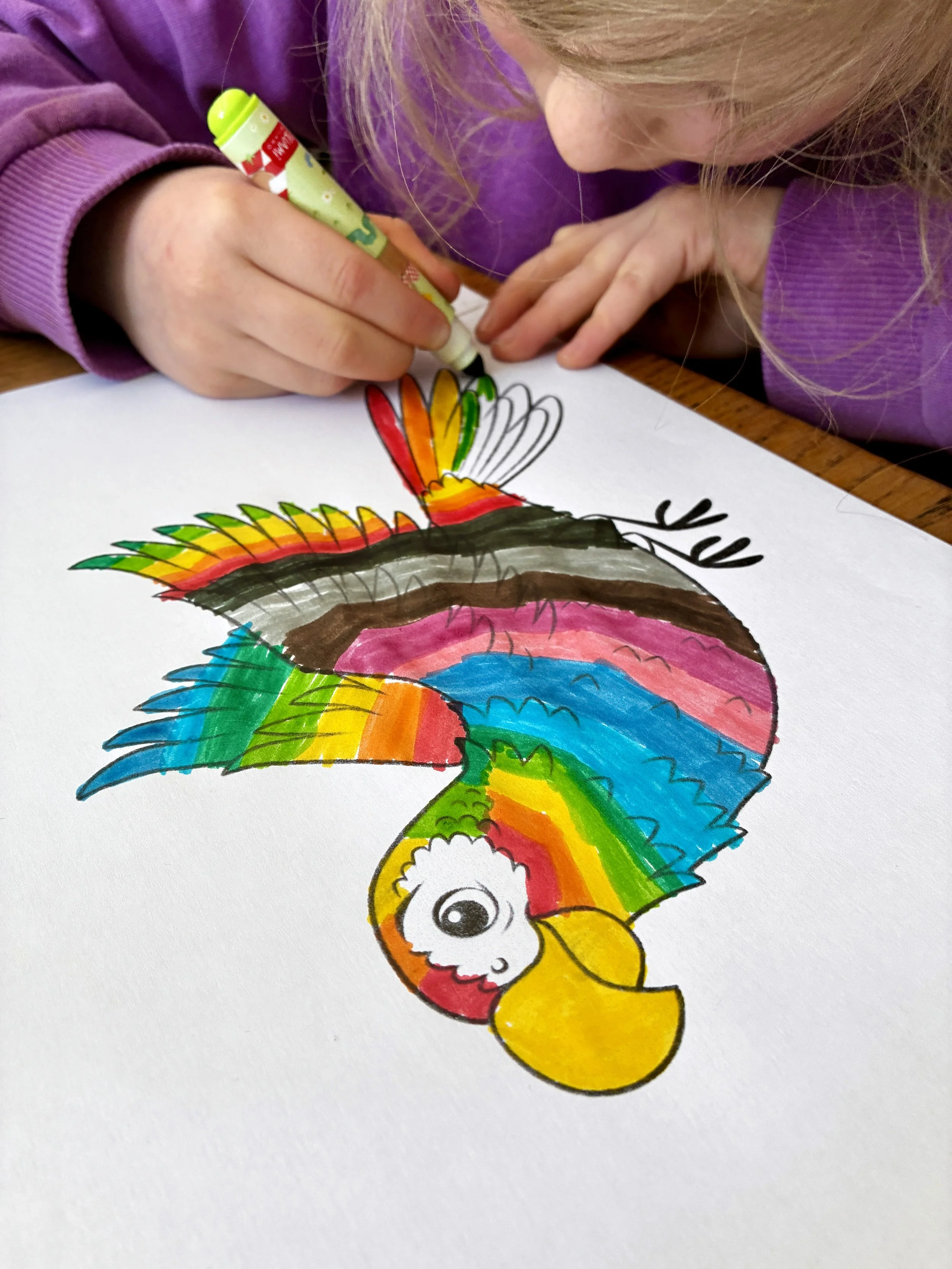 Westminster Abbey_Pirates and Parrots Colouring Activity_Ailsa Burrows 02.jpg