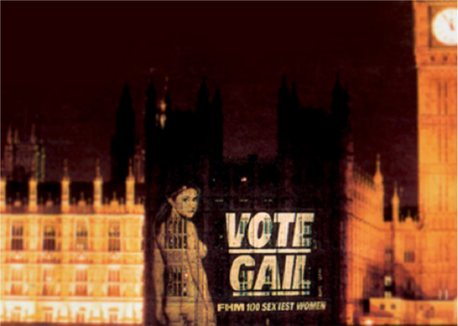 FHM Houses of Parliament Projection