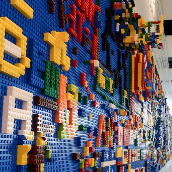 Yotel Lego Wall Installation