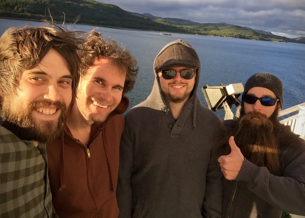 (Most of us) on our way to Islay, Scotland