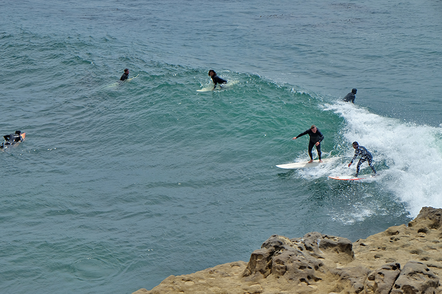 party wave off of Seal Rock