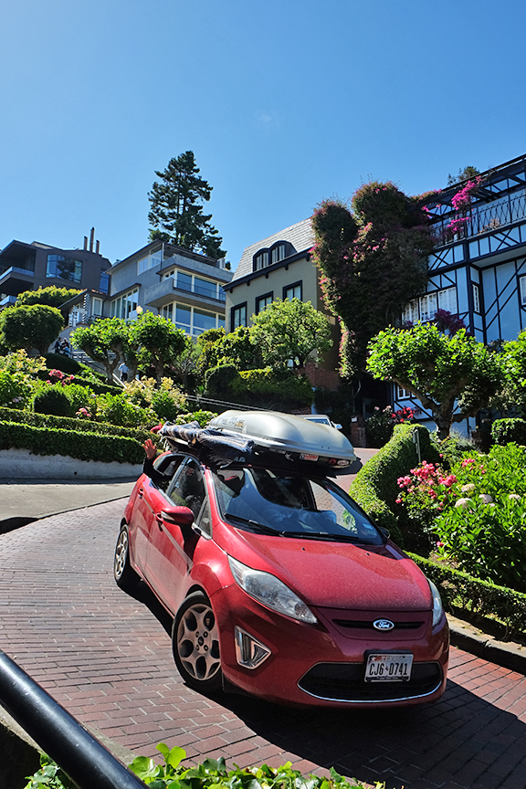 made it down Lombard street