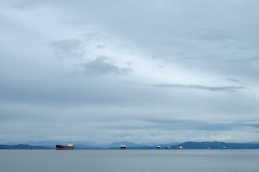 Columbia River view from Astoria