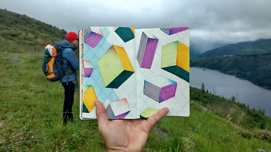 Ridge Camp Drawing 3