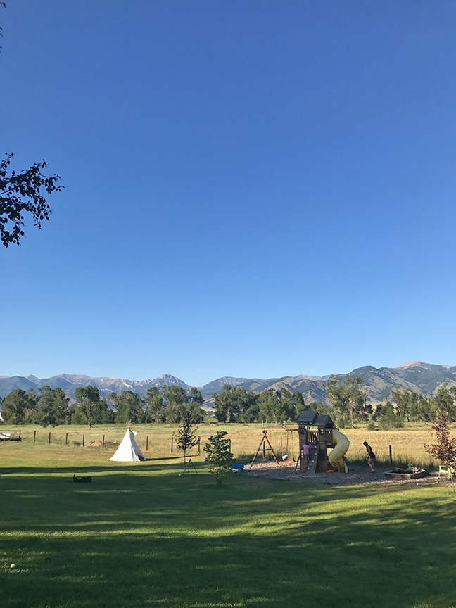 evening in Bozeman, MT