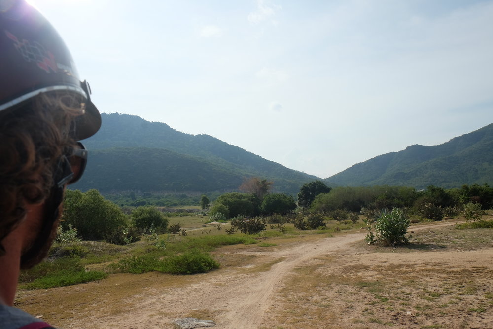 Approach to Binh Tien Beach