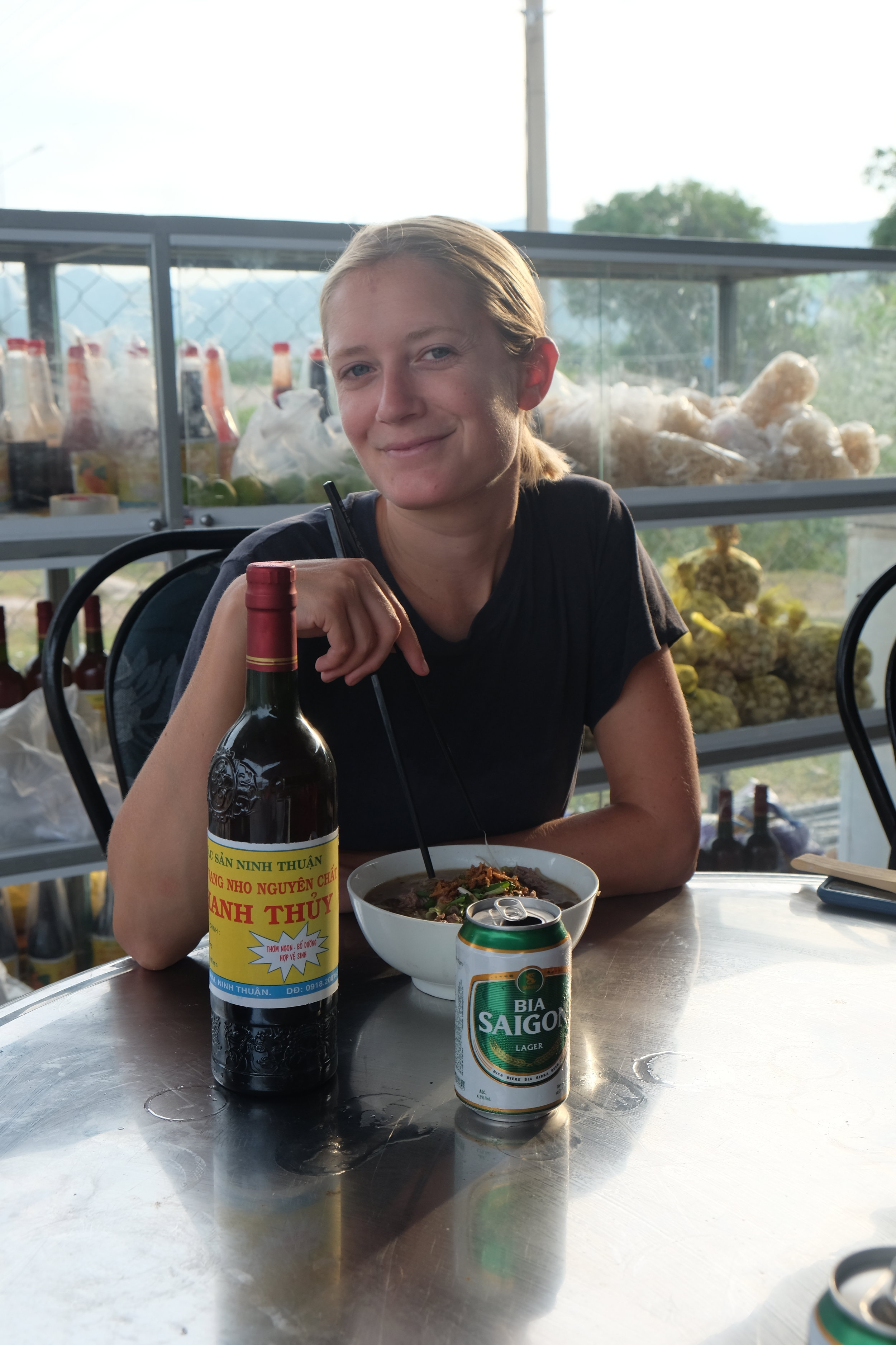 Vietnamese wine and pho