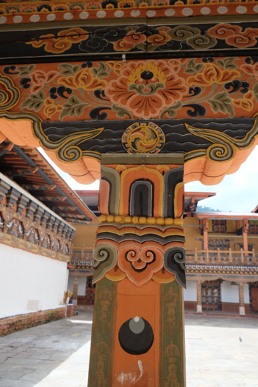 Dzong Detail Painting