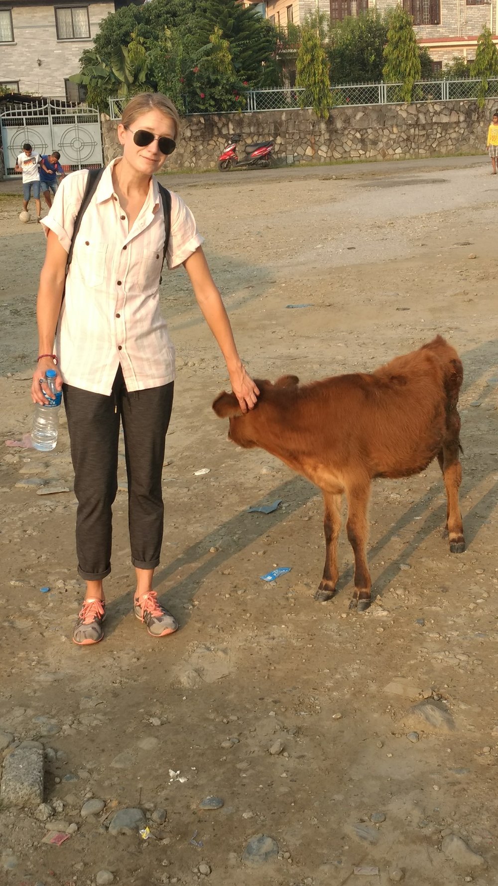 She can talk to animals