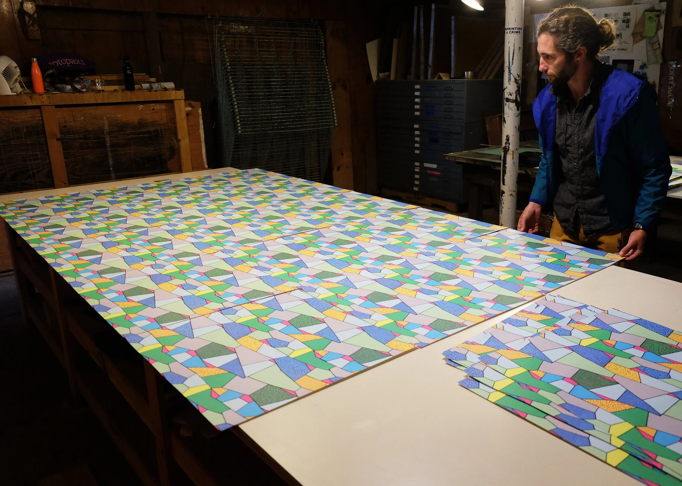 Wassaic Imprints Edition "Osaka Castle"