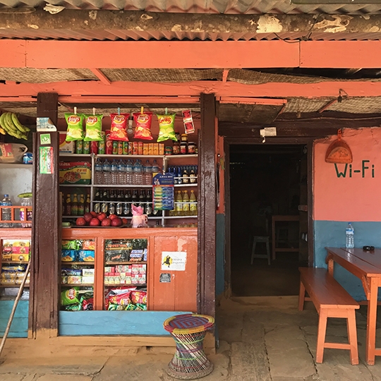 Supply store on the trail