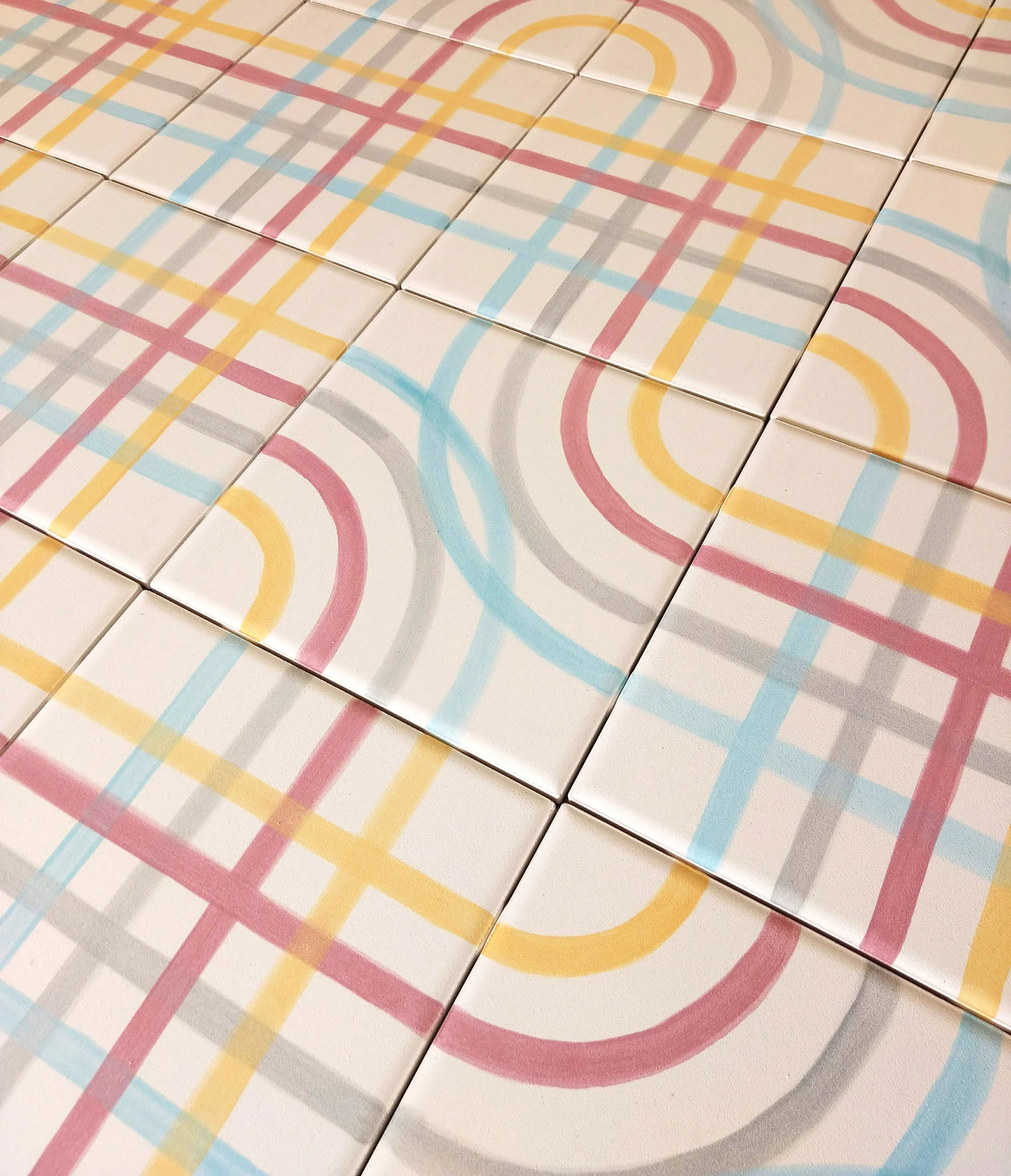 MF POTTERY and the MODULAR PATTERN TILES