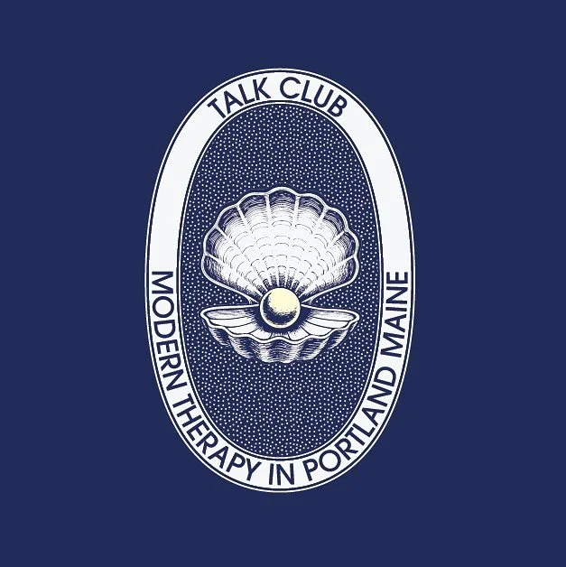 Convey a modern and fashionable approach to therapy that is grounded in clinical excellence and the maritime ethos of Portland. 🤓These are the results for @portlandtalkclub My goal was to create branding that could express trust and expertise as sig