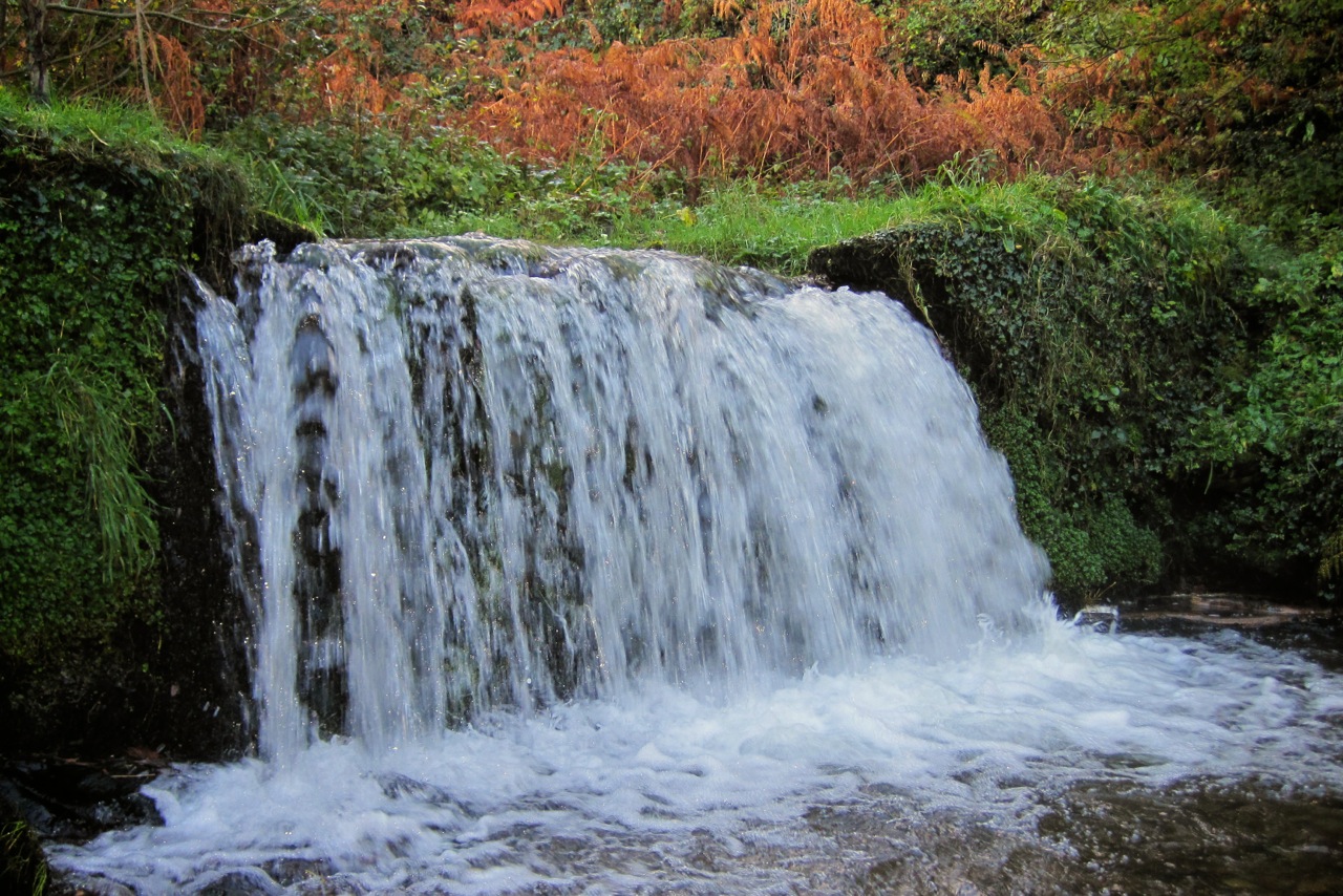 Waterfall at Lee Bay