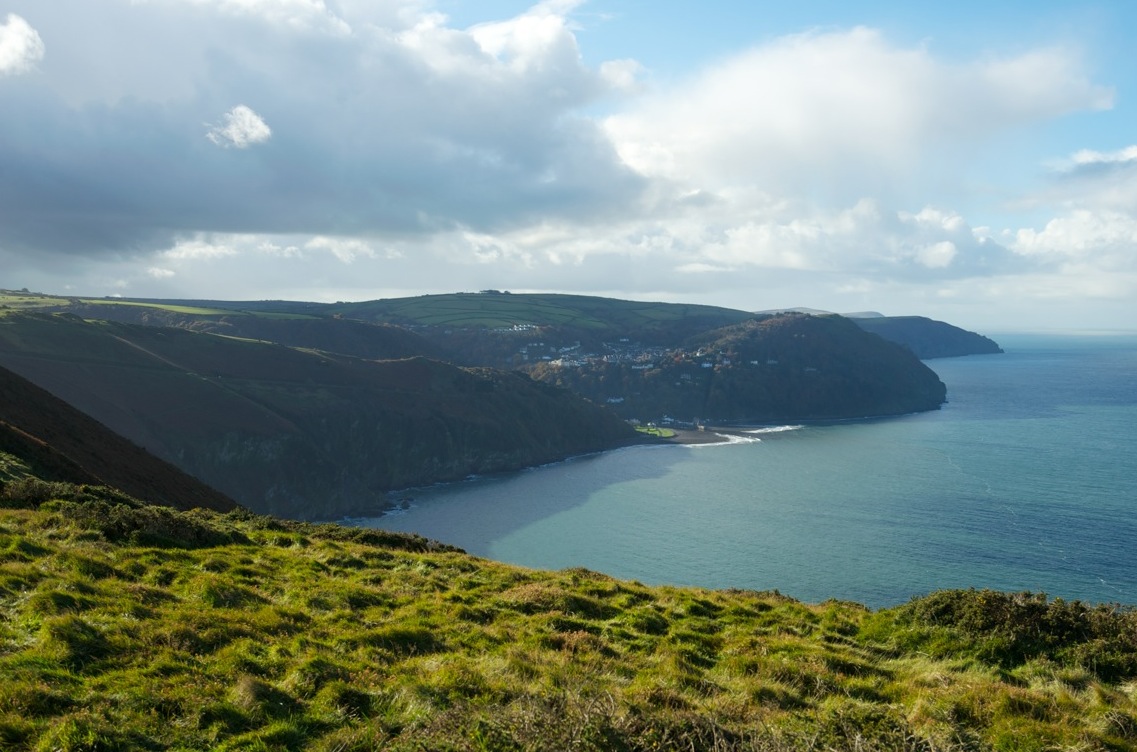 View from Countisbury towards Lynton & Lynmouth