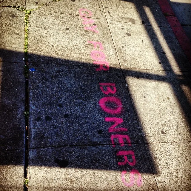 Gay for boners #2milesoftelegraph