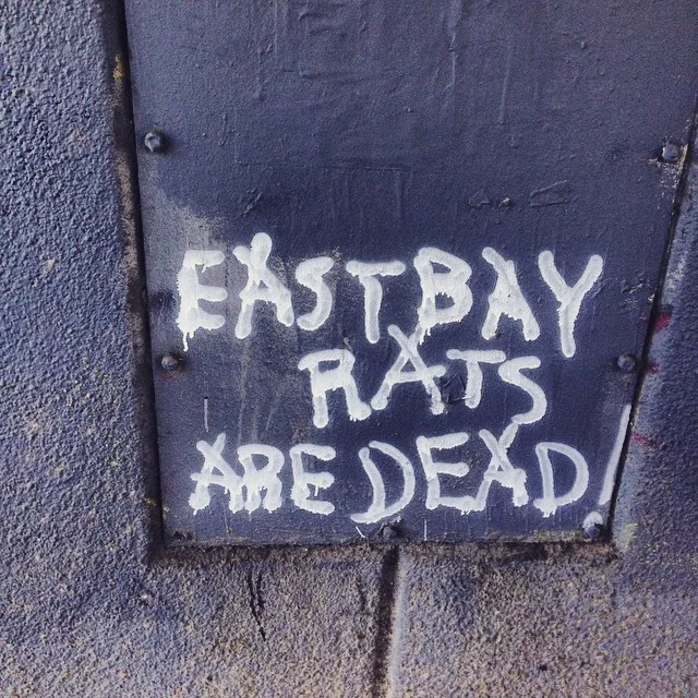 RIP east bay rats #2milesoftelegraph