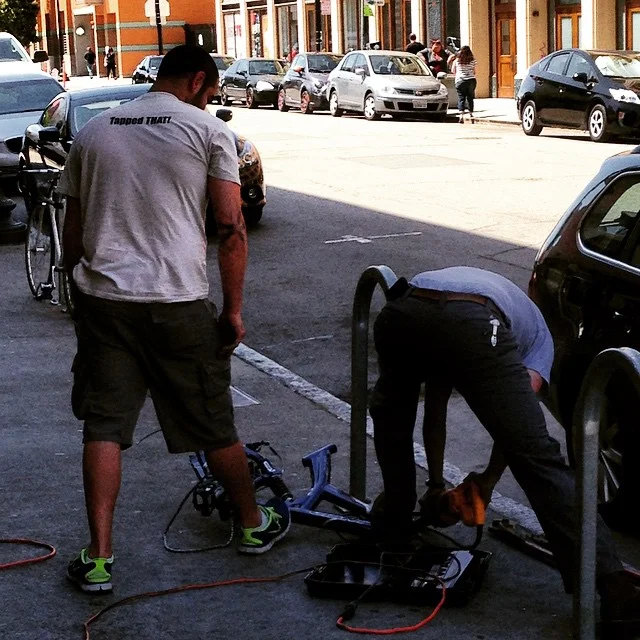 Bike trouble #2milesoftelegraph