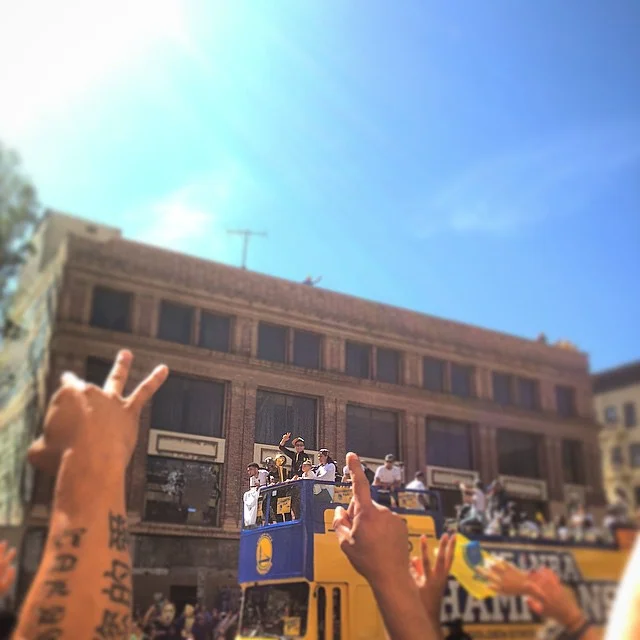 Welcome to #2milesoftelegraph, Steph Curry