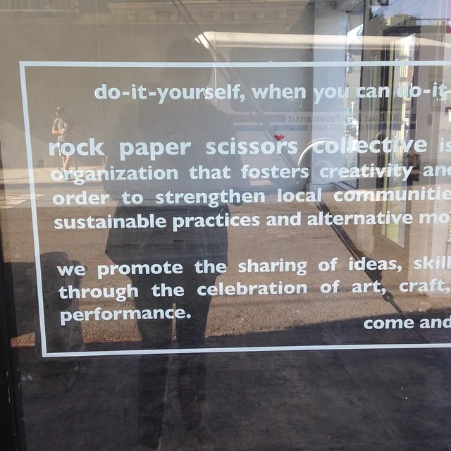 Rock Paper Scissors vacant #2milesoftelegraph