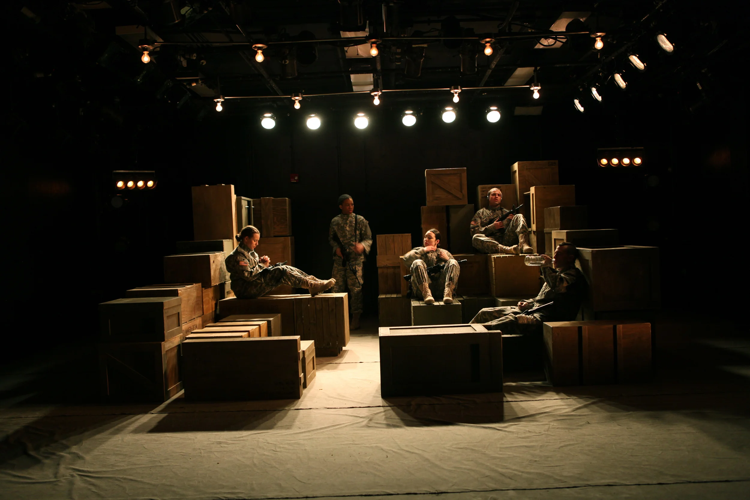 Director: Janet Zarish Set: Doss Freel Costumes: Mary Sievert Photo: Ella Bromblin