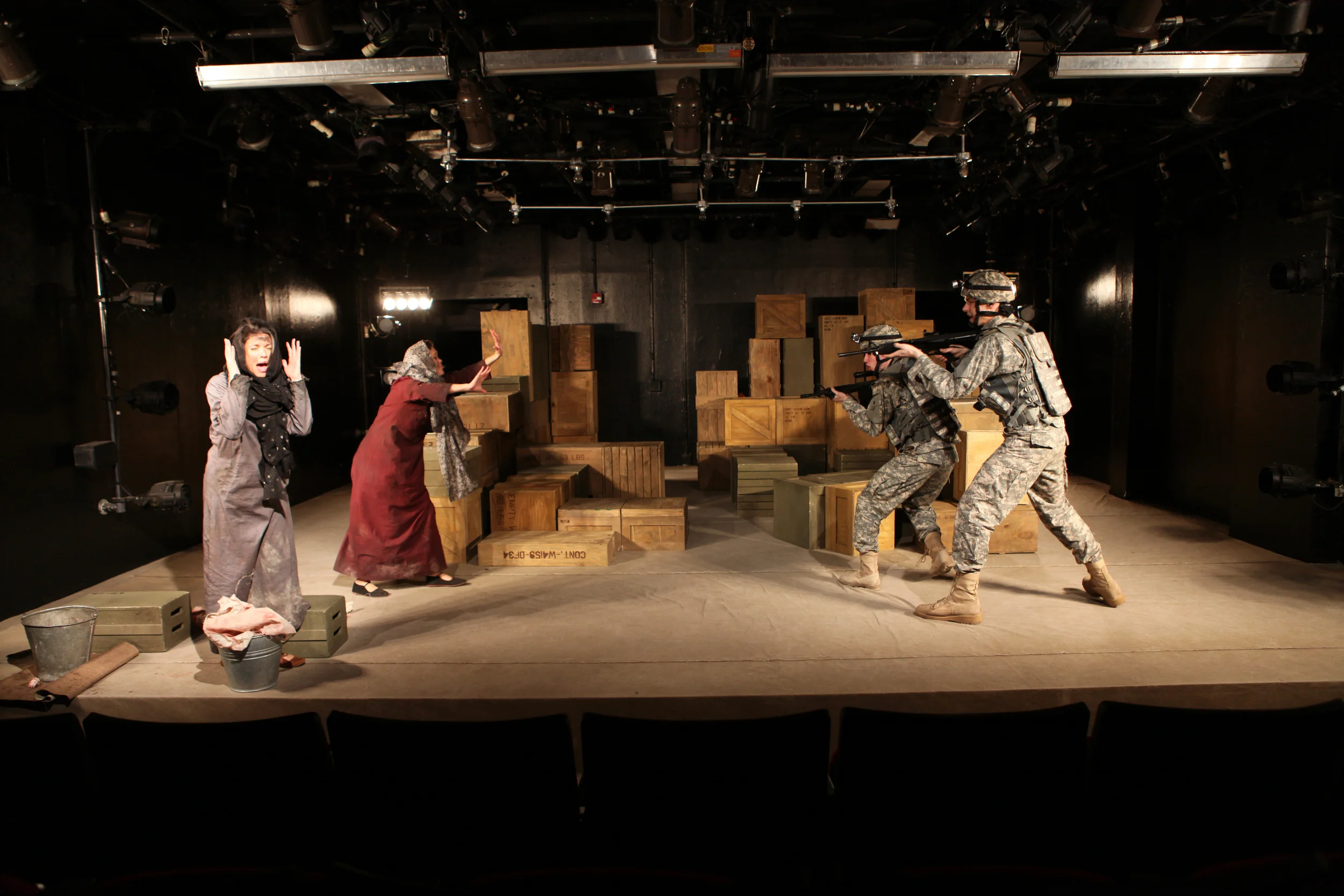 Director: Janet Zarish Set: Doss Freel Costumes: Mary Sievert Photo: Ella Bromblin