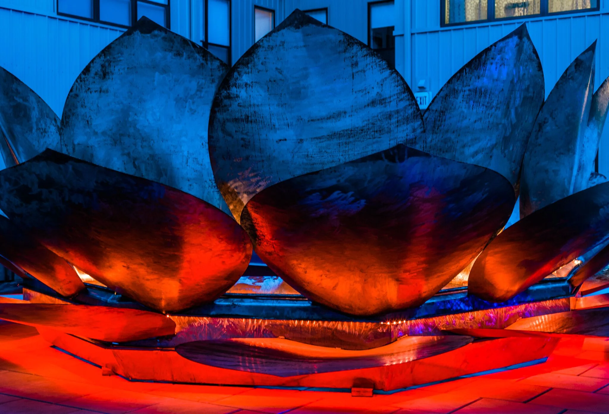 Artist : Conrad Allen Location : 25 Senate Place, Jersey City. NJ. Date : 2016, Permanent Install. Photo / Video : Peyton Frank