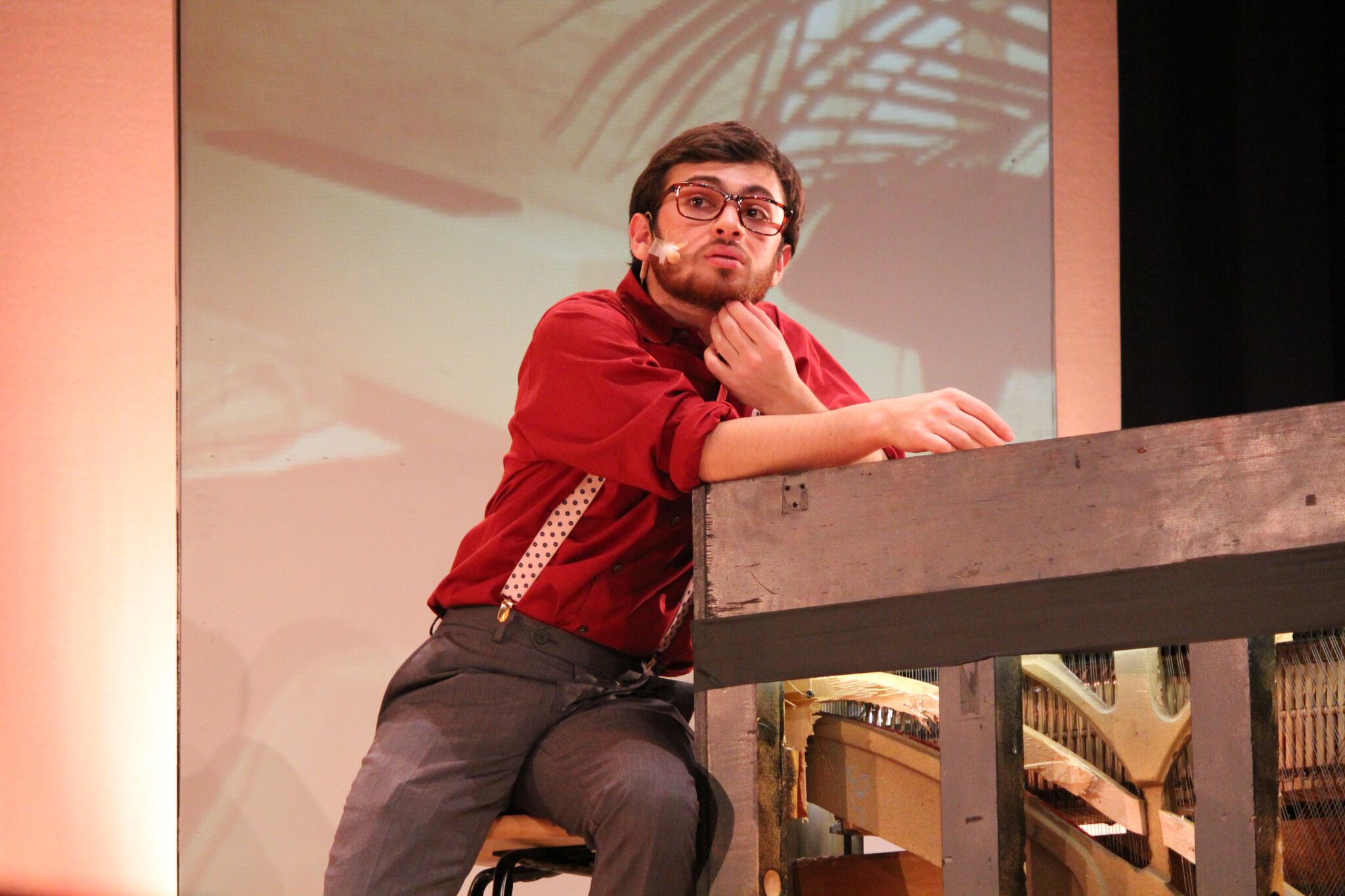A Class Act Directed by : Marci Shein In Collaboration With : Little Fig Stage Solomon Schechter Academy of Westchester 2016 We work in collaboration with Little Fig Stage, a theatrical education entity that beings drama programs to schools that do not have in house art infrastructure but have students interested in performing and learning about production. On these projects we supply the design, gear, labour, logistics as well as educational and training services. 