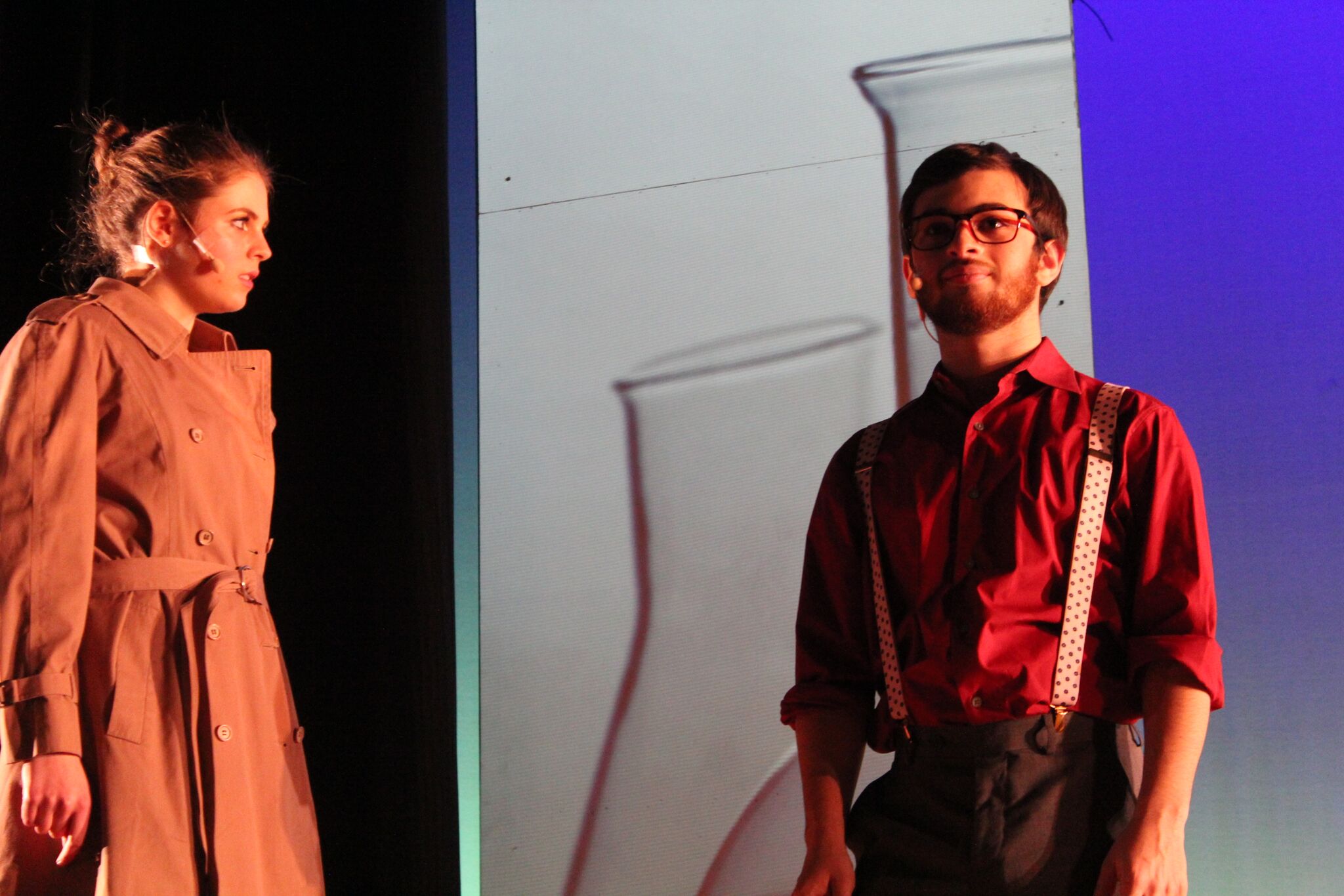A Class Act Directed by : Marci Shein In Collaboration With : Little Fig Stage Solomon Schechter Academy of Westchester 2016 We work in collaboration with Little Fig Stage, a theatrical education entity that beings drama programs to schools that do not have in house art infrastructure but have students interested in performing and learning about production. On these projects we supply the design, gear, labour, logistics as well as educational and training services. 