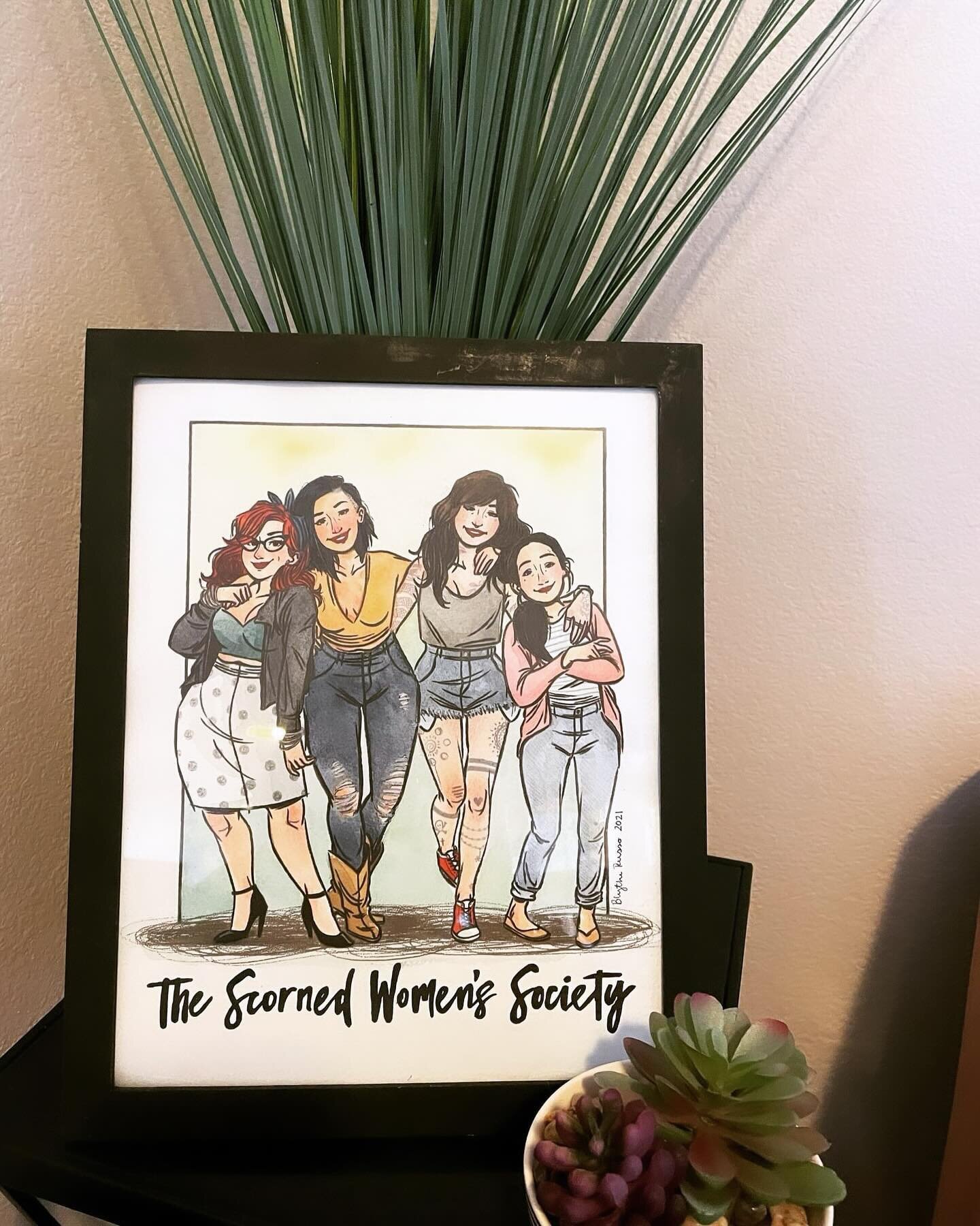 Happy Galentine&rsquo;s Day from the Scorned Women&rsquo;s Society, the best friends I know. 

Do you have plans with your gal pals today? 

The exes of Jethro Winston have formed an unbreakable bond of sisterhood through their shared love of one for