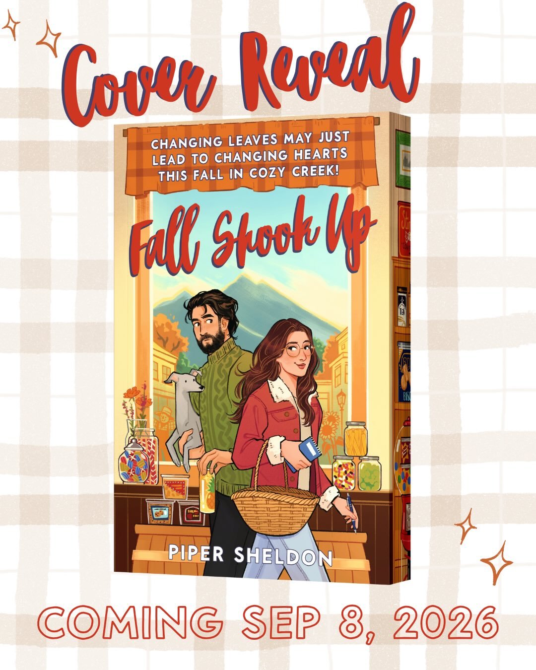 📚🍂 Fall Shook Up, an autumn-inspired, cozy small-town, grumpy sunshine romance from Piper Sheldon, is getting a gorgeous makeover!!&nbsp;&nbsp;📚🍂

What&rsquo;s a better holiday treat than getting an exclusive first look at the incredible new pape