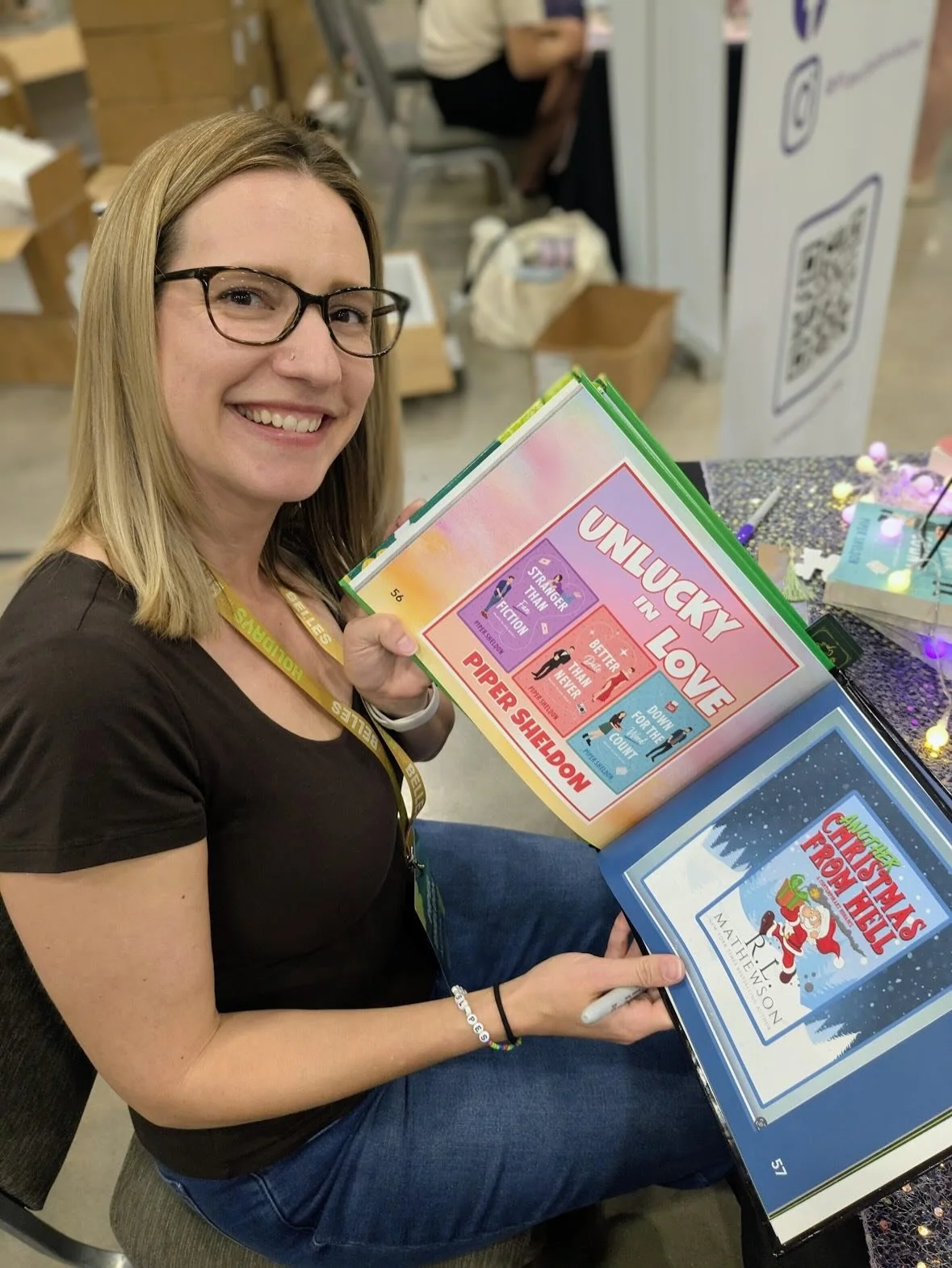 Another incredible weekend in the books! Thank you to the amazing women behind @southernbellebookevents and the wonderful volunteers who support this community. Romance readers are like no others and I felt the love so much this weekend. I needed thi