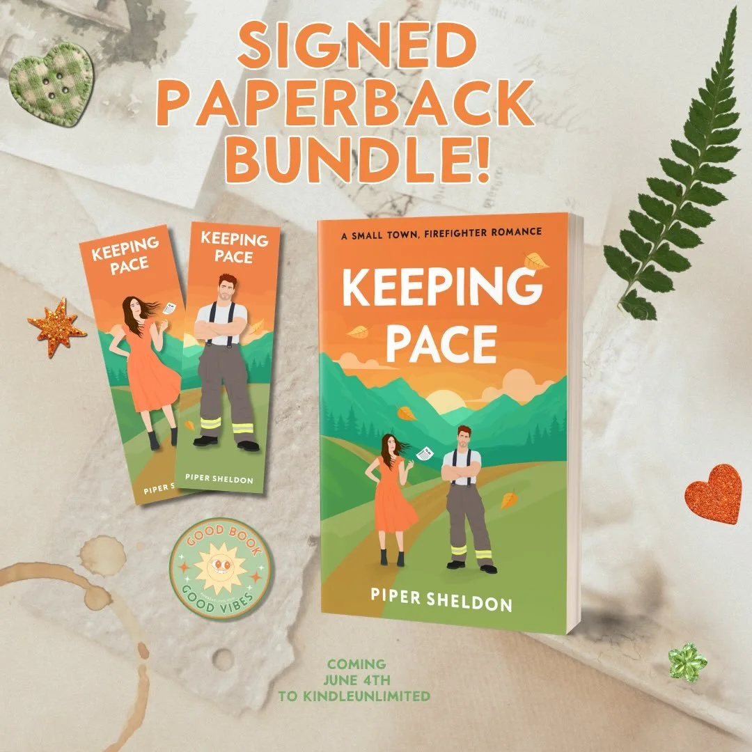 Housekeeping! 
&bull;Keeping Pace paperbacks are up for sale in my store!
&bull;The ARC team form closes TONIGHT (read fully before applying)
&bull;don&rsquo;t forget to preorder your Fall Shook Up paperback with stenciled edges. BUT WAIT if you want