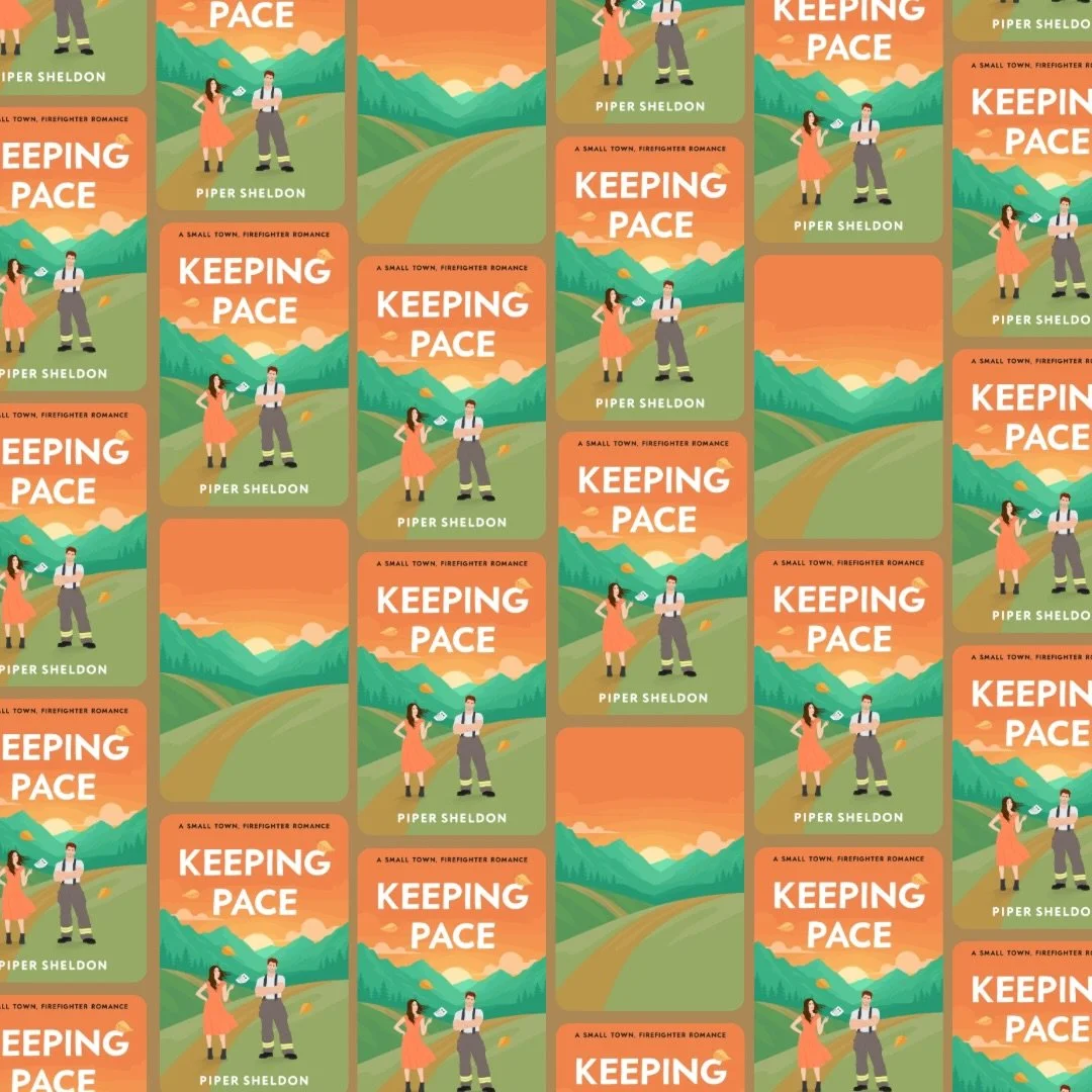 Hot firefighter? Smalltown cozy? Yes, please!
 📖KEEPING PACE by Piper Sheldon 

Check out my bio for a signed paperback from my store 🧡💚

A sizzling slow burn romance with Cozy Creek&rsquo;s resident hottie firefighter, Pace Leigh and the quiet sh