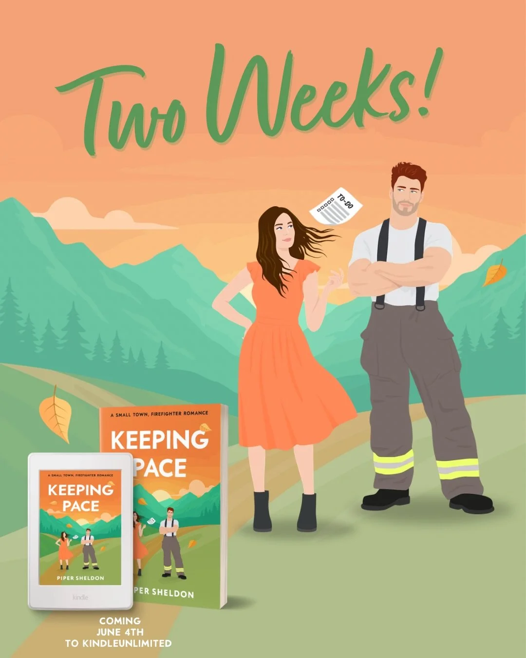 📖KEEPING PACE by Piper Sheldon

A sizzling slow burn romance with Cozy Creek&rsquo;s resident hottie firefighter, Pace Leigh and the quiet shop girl he can&rsquo;t stop thinking about.

For fans of:
🧡Golden retriever firefighter hero
💚Heartfelt au