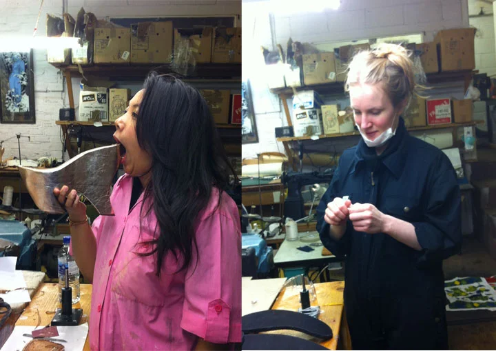 With a little help from my friends ^_^ in the studio