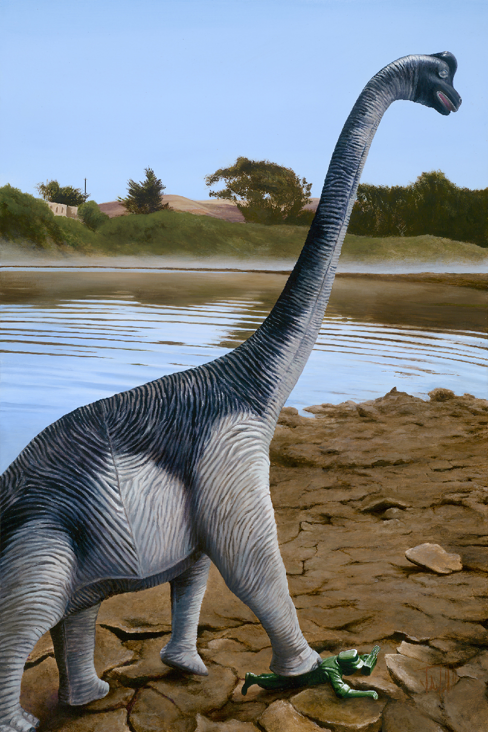 Jurassic Massage 24"x36"