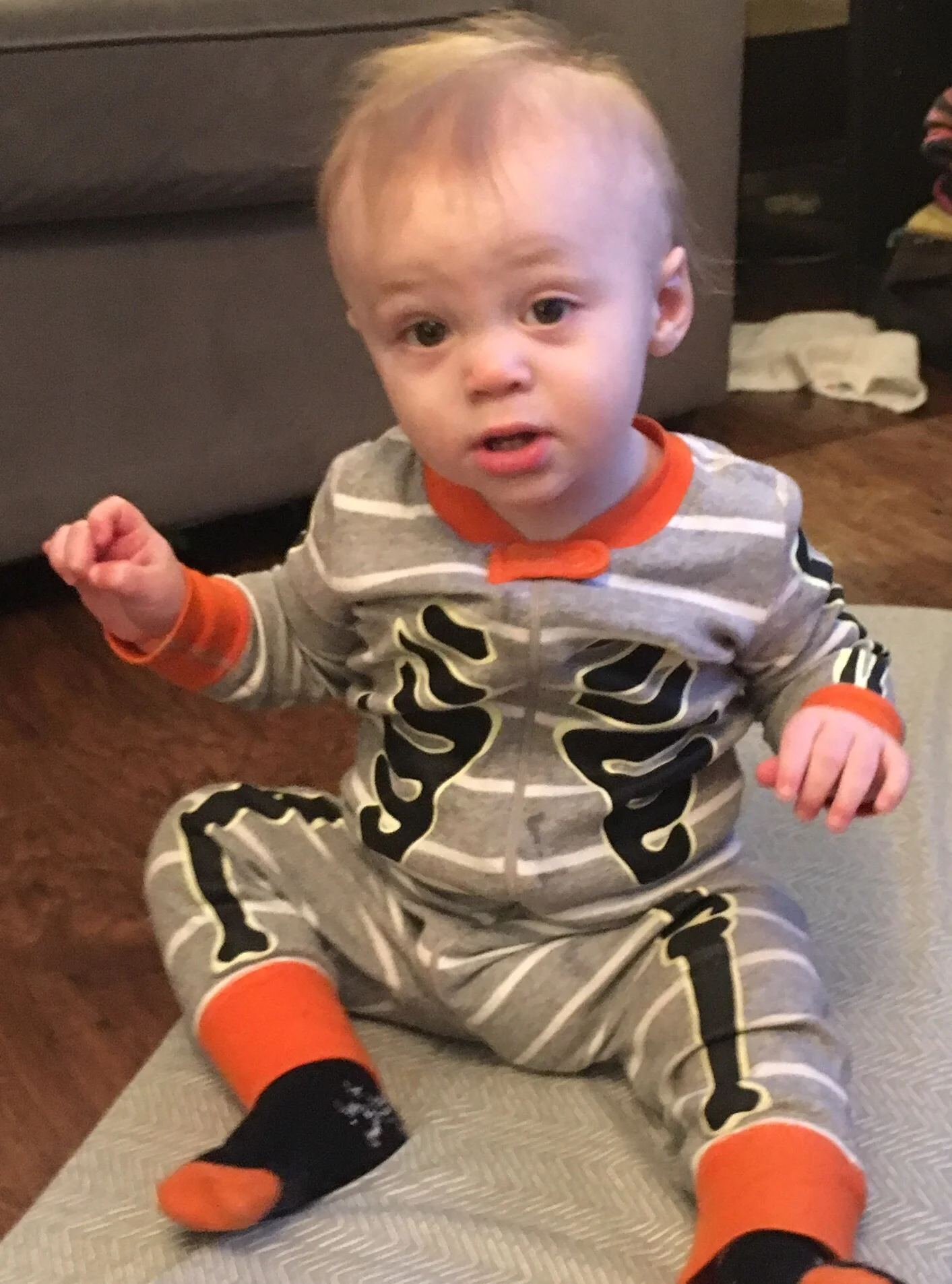 Julian's first Halloween