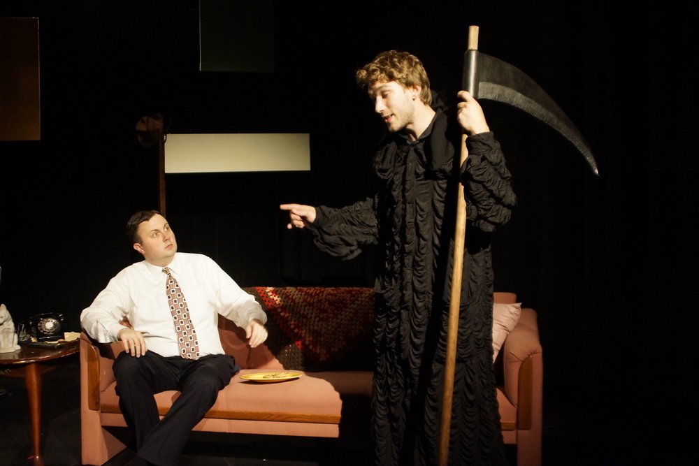Eric Leslie as "Peter" &amp; Jared as "Death"
