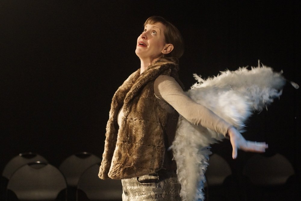 Amy Portenlanger as "The Angel Michael"